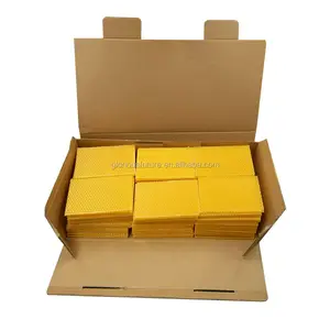 2022 500g/250g Comb Honey Bee Boxes Small Beeswax Sheet