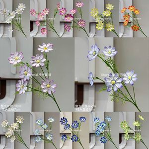 Fleur artificielle Cosmos Secret Garden 70 cm, tige unique, en plastique et tissu, décorative pour mariage, maison, table, fleurs d'été - Product Image 1
