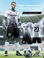 Seragam Olahraga Kustom Sublimasi Kaos Sepak Bola Jersey Setelan Seragam Kit Jersey Sepak Bola