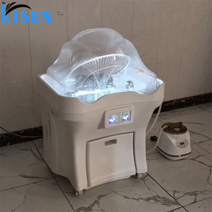 Kisen เตียงนวดแชมพูกันน้ำแบบพกพาพร้อมหัวสปาสำหรับร้านทำผมใช้ในโรงแรมและโรงพยาบาล - Product Image 1