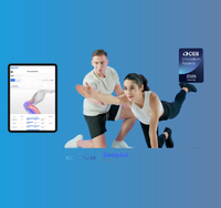 Bodydot Fitness Smart AI Penganalisis Tubuh Penuh untuk Gym, Pelatihan Pribadi, Pelacakan Postur, Pemantauan Metrik Real-Time, Pemantauan Gerakan