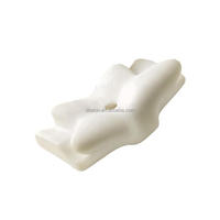 Oreiller cervical ergonomique de qualité supérieure, doux et confortable, avec support pour le dos, design en forme de feuilles marines et de papillon, pour la literie