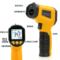 Non Contact Infrared Industrial Thermometer -50°C to 600°C Laser Temperature Gun Fast Measurement ABS Housing