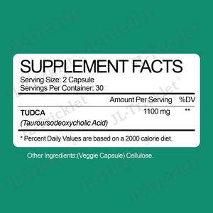 JULONG Suppléments de haute qualité OEM 1100mg <span class=keywords><strong>TUDCA</strong></span> Capsules - Product Image 4