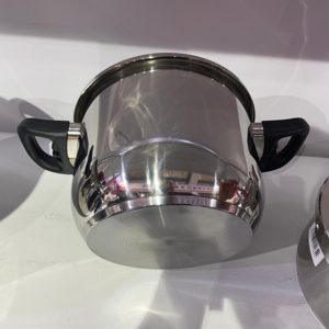 Casserole à pression de haute qualité en acier inoxydable, grande capacité, <span class=keywords><strong>avec</strong></span> minuterie, alarme, compatible <span class=keywords><strong>avec</strong></span> les cuisinières à induction, 9L - Product Image 2