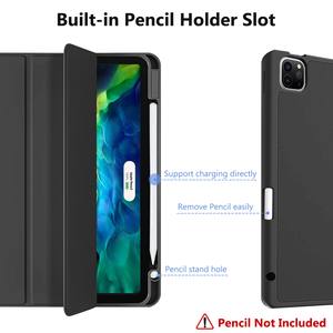 Funda Magnética para <span class=keywords><strong>iPad</strong></span> 2026 JUNCHI, Compatible con <span class=keywords><strong>Air</strong></span> 4/5 de 10.9 Pulgadas, Material TPU+PU, con Soporte para Lápiz y Protector de Lente, Diseño Delgado - Product Image 4