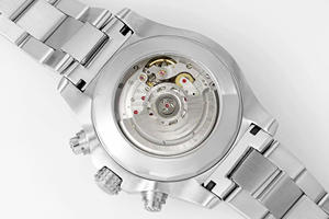 คุณภาพสูงสุด โดดเด่น ขนาด 41 มม. ตัวเรือนสแตนเลสสตีล เรืองแสง นาฬิกากลไกอัตโนมัติ หรูหรา สปอร์ต ธุรกิจ ฮิปฮอป B01 - Product Image 4