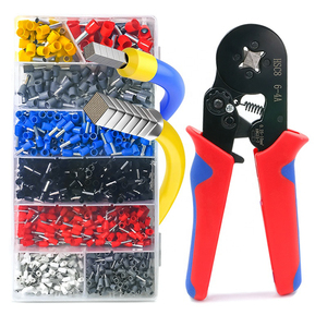 1200PC 23-7awg hsc8 6-4a tự có thể điều chỉnh cáp dây crimper Uốn Tóc bồng công cụ kềm dây End bootlace ferrules thiết bị đầu cuối Kit thiết bị đầu cuối - Product Image 3