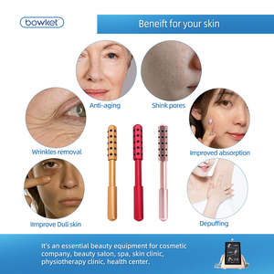 BOWKET Handheld 30 <span class=keywords><strong>Germanium</strong></span> Stone Uplift Gesichts walze Beauty Salon Gesichts kontur walze mit <span class=keywords><strong>Body</strong></span>-und Neck-Lift-Funktion - Product Image 3