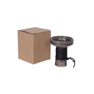 Narguil Shisha Hookahs Accessoires 9.5cm Céramique Shisha Bol Narguilé Tasses Tête Chicha Tabac Bols avec Enroulement Coloré Bobines - Product Image 6