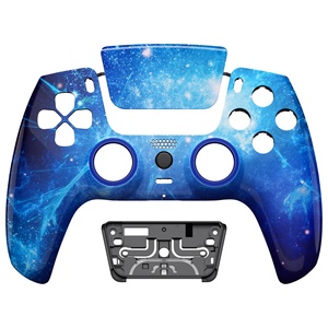 EXtremeRate Luna ชุดเปลือกหน้า DIY แบบออกแบบใหม่สำหรับเปลือกคอนโทรลเลอร์ PS5 แบบกำหนดเอง - Product Image 1