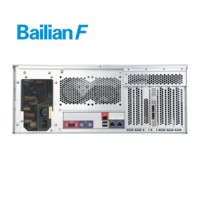 Serveur de stockage HDD en rack 4U ATX à 24 baies à bas prix, Intel E5 2400, 128 Go SSD, en acier avec alimentation
