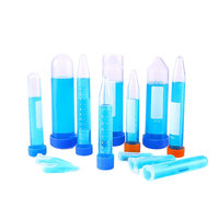 Tube à centrifuger en plastique de 50 ml et 15 ml pour usage médical et scientifique en laboratoire