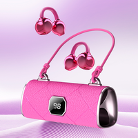 Écouteurs intra-auriculaires sans fil OWS pour femmes, étanches IPX5, avec suppression du bruit ENC 5.3, commande tactile et cordon