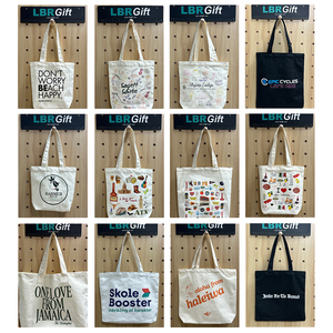 Bolsa <span class=keywords><strong>de</strong></span> Lona Mediana Ecológica Personalizada para Recuerdos <span class=keywords><strong>de</strong></span> Viaje, Bolsa <span class=keywords><strong>de</strong></span> Compras Reutilizable, Regalo Promocional - Product Image 6