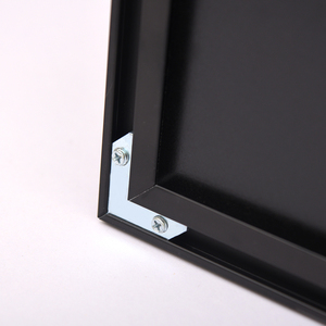 60X80cm Wholesale All Size Nice White Gold Hot Selling Metal Aluminum <strong>Jersey</strong> Shirt Photo Picture <strong>Frame</strong> - Product Image 2