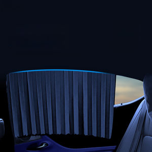 Car Curtain Fabric Sunscreen Insulation Sunshade Magnetic Sunshade Curtain Body <b>Kit</b> Universal For All <b>Models</b> Car Accessories - Product Image 3