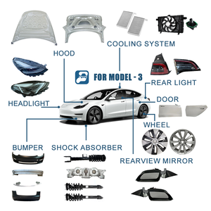 อะไหล่กันชนหลังพลาสติกสำหรับรถยนต์ <span class=keywords><strong>Tesla</strong></span> <span class=keywords><strong>Model</strong></span> <span class=keywords><strong>3</strong></span> รุ่นปี 2018 2019 2020 <span class=keywords><strong>2021</strong></span> <span class=keywords><strong>2022</strong></span> รหัสสินค้า 1108905-SO-A ราคาโรงงาน Followwish - Product Image 2