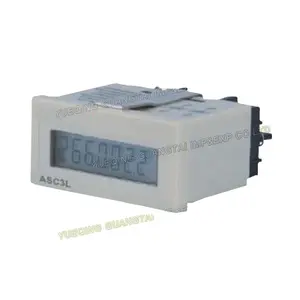 High Quality ASC3L Epoxy Din Rail LED Display Electrical Components Delay Time Counter Relay