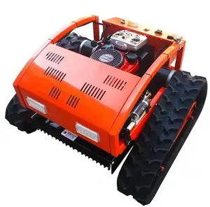 Ev kullanımı akıllı benzinli çim biçme makinesi radyo kontrollü çim biçme makinesi satılık