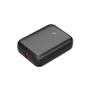 Amjor minik 20W 10000mAh mini güç bankası 2.5 saat tam akıllı ışık ekran iki port çıkışı