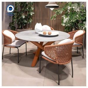 Factory Direct Custom Modular Wicker <strong>Rattan</strong> <strong>Sofa</strong> Lounge Set Dining Table Combination Hotel Villa Outdoor Furniture - Product Image 6