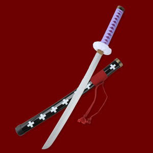 <span class=keywords><strong>Roronoa</strong></span> <span class=keywords><strong>Zoro</strong></span> 80 cm <span class=keywords><strong>Katana</strong></span> Rouge du Docteur, Accessoire de Cosplay avec Étui, Idéal pour les Conventions d'Halloween et les Collectionneurs d'Anime - Product Image 3