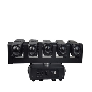 <span class=keywords><strong>Projecteur</strong></span> de faisceau mobile à LED 5x40w Rgbw 4 en 1, lumières stroboscopiques à LED 6x20w, <span class=keywords><strong>projecteur</strong></span> de faisceau de lumière pour fête de DJ, mariage, bar - Product Image 1