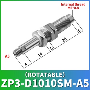 VP-CLF-2 /5/10/15 WENJIN Conector de ventosa de vacío de alta precisión de acero inoxidable de bajo ruido, accesorios de varilla de conexión - Product Image 2