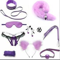 Vente en Gros 36 Pièces SM Jouets Sexuels Érotiques Juguetes Eróticos Couples Adultes Bondage en Cuir Ceintures BDSM Jouets Sexuels Adultes