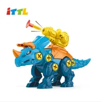 Juguete promocional ITTL, embalaje de huevos de plástico, juguete inteligente artesanal para montar dinosaurios