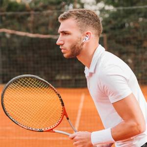 AHASTYLE 1 paire de crochets d'oreille pour <span class=keywords><strong>AirPods</strong></span> <span class=keywords><strong>Pro</strong></span> <span class=keywords><strong>2</strong></span> Bluetooth écouteurs anti-perte anti-dérapant crochets d'oreille embouts d'oreille en silicone - Product Image 6