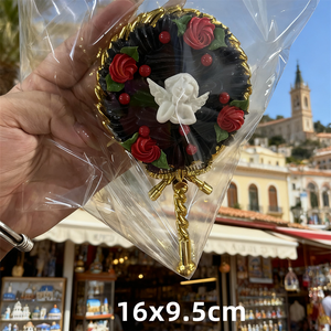 Handmade 16cm <b>Gothic</b> Cream Cake Rose Small <b>Mirror</b> Practical Decorative Kitchen & Food Toy <b>Gothic</b> Style Souvenir & Gift - Product Image 4