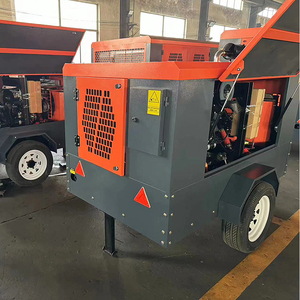 מדחס דיזל באיכות הטובה ביותר 250 Cfm <span class=keywords><strong>8</strong></span> בר 60KW מדחס אוויר בורג רוטרי נייד לסלילת כבישים - Product Image 5