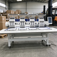 Machine à broder avec mémoire de 200 millions d'aiguilles, machine à broder à tête unique pour le travail de conception