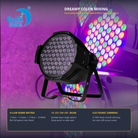 Projecteur LED Bluemoon 280W Par 61x3W RGBW DMX autonome pour discothèques, théâtres, locations, soirées et bars