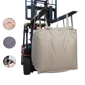 Factory Price 1000kg Baffle Bulk Firewood Potato Walnut Bag Jumbo Bag For Philippines