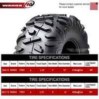 Pneus ATV/UTV en caoutchouc neufs WANDA 26*9-12 6PR pour remplacement de quad/ATV