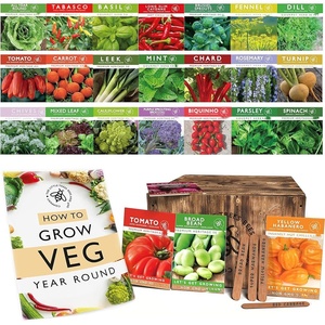 Cimelio <span class=keywords><strong>25</strong></span> orto per <span class=keywords><strong>giardino</strong></span> interno sacchetto di latta pacchetto Kit di piante per piantare le proprie verdure a casa all'aperto - Product Image 2