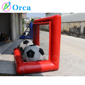 Jouets gonflables bon marché de water-polo but de football flottant et installations d'amusement d'eau de but de football de <span class=keywords><strong>plage</strong></span> pour l'usage de piscine de <span class=keywords><strong>plage</strong></span> - Product Image 4