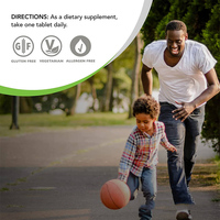 Marque privée Iodure de potassium 150 Mcg Supplément de soutien pour la thyroïde Soutient la santé respiratoire Comprimés d'iodure de potassium Iosat