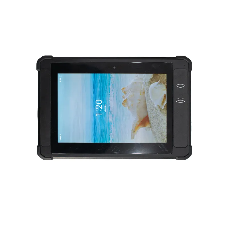 8-дюймовый сенсорный Android водонепроницаемый прочный промышленный планшет Ip68 с GPS / 4G / RFID/NFC/сканер штрих-кодов