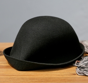 A121102 Unisex Phong Cách 100% Len Cảm Thấy <span class=keywords><strong>Hat</strong></span> Vantage Xô <span class=keywords><strong>Hat</strong></span> Đơn Giản Và Linh Hoạt Phong Cách Ngư Dân <span class=keywords><strong>Hat</strong></span> - Product Image 4