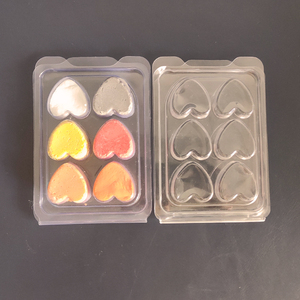 Bandeja de embalaje de concha de fusión de cera personalizada, embalaje de fusión de cera de corazón de amor de 16 cavidades, venta al por mayor - Product Image 4
