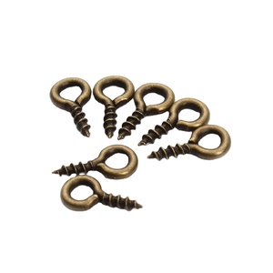 2024 phong cách mới kích thước từ 00 # đến 20 # đồng mạ vít mắt móc - Product Image 2