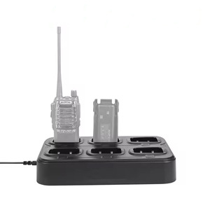 เครื่องชาร์จหกช่อง Baofeng UV-82 สำหรับ 82L 82C 82HP 82HX BTECH GMRS-V1 ใช้กับแบตเตอรี่มาตรฐาน - Product Image 4