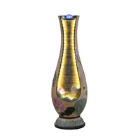 Ornamen Air Mengalir untuk Ruang Tamu, Air Mancur Ruang Tamu, Seni Modern, Humidifier Meja Resepsionis, Vas Lantai