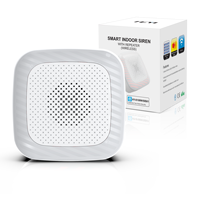 HEYI HY-6108W Amplificateur de portée sans fil pour sirène d'alarme incendie et de sécurité AC 220V 100dB+, multi-prises, garantie 2 ans pour usage domestique intérieur