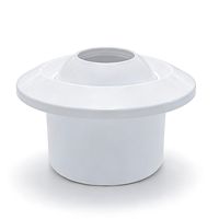 Buse d'air sphérique ABS, diffuseur à jet réglable, sortie d'air de ventilation HVAC 75 mm