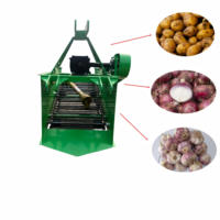 Cosechadora de Patatas Montada en Tractor; Excavadora de Patatas de Una Hilera con Eje PTO